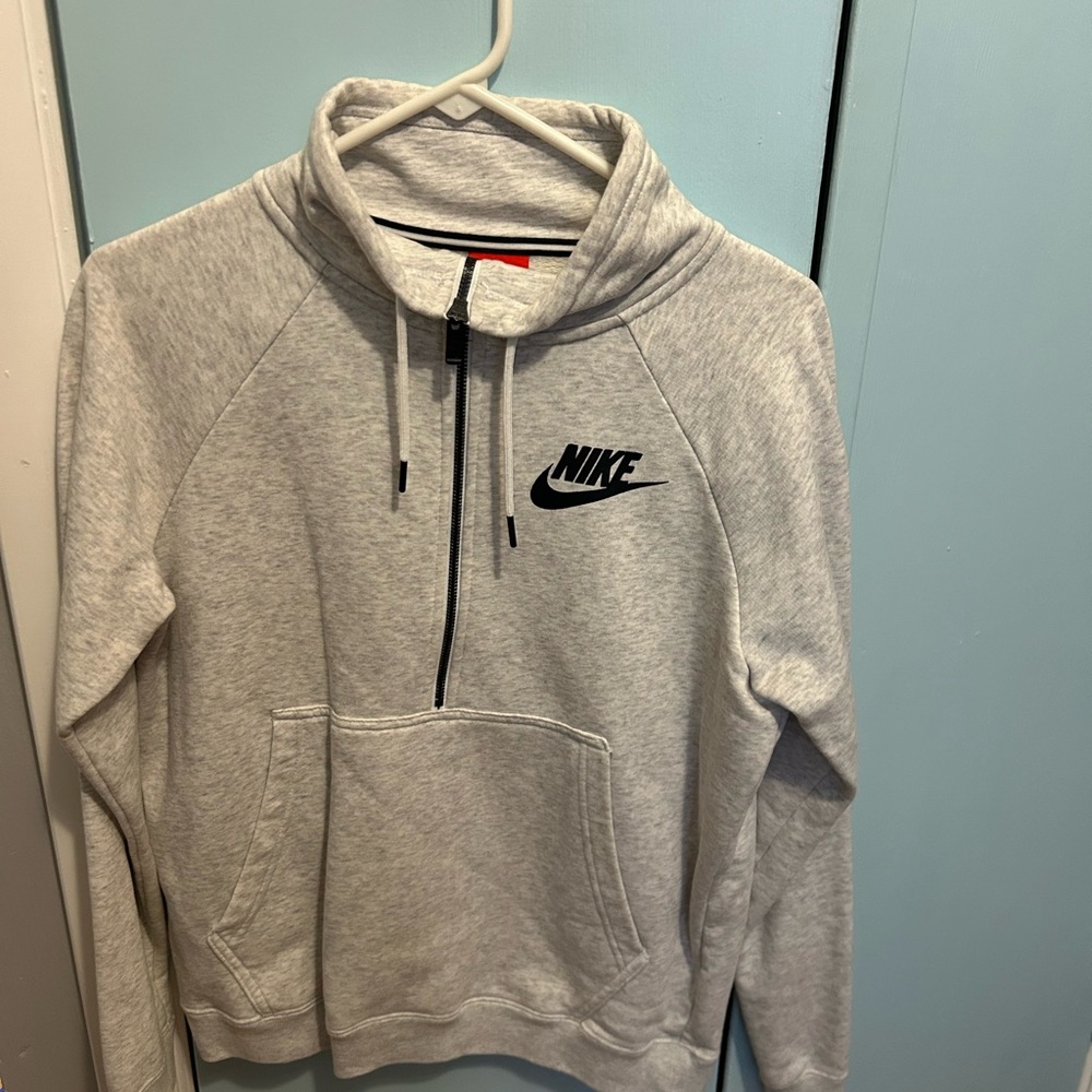 Nike Light Gray Men's Hoodie